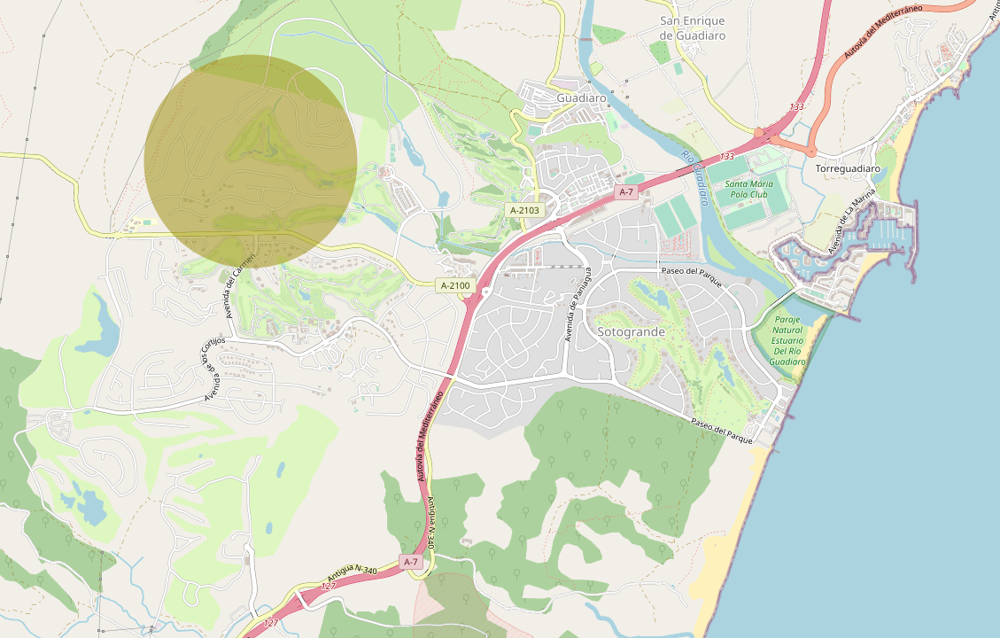 Sotogrande map La Reserva